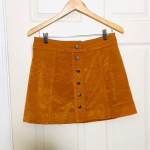 Madewell Burnt Orange Skirt
